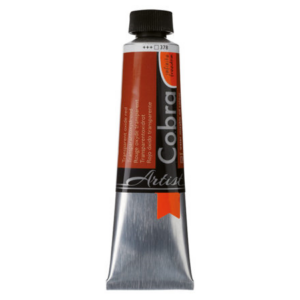 Cobra artist 40ml - 378 transp.oxide red