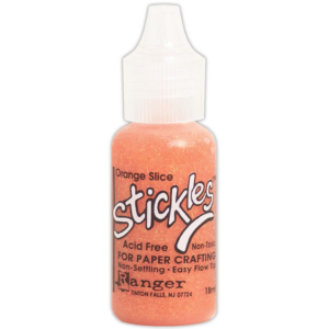 Stickles glitterglue, orange slice