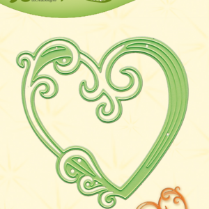 Leabilitie heart cut and embossing die
