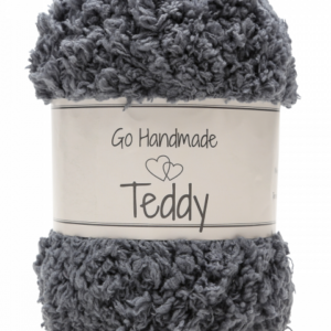Teddy 50g, 100% polyester, grey