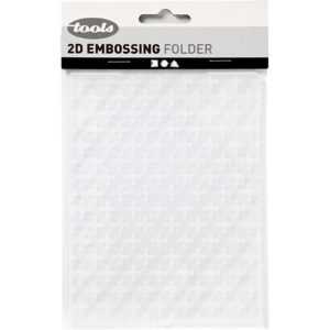 Embossing folder 11x14cm, kors