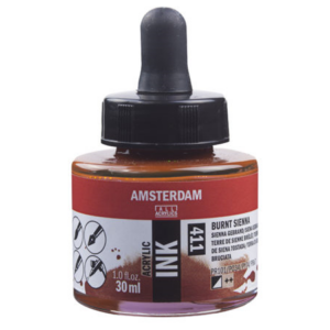 Amsterdam Ink 30ml - 411 Burnt Sienna