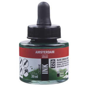 Amsterdam Ink 30ml - 622 Olive Green Deep
