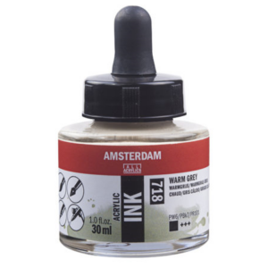 Amsterdam Ink 30ml - 718 Warm Gray