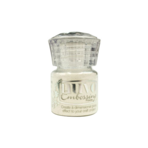 Nuvo Embossing Powder - glacier white