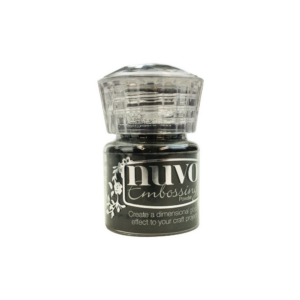 Nuvo Embossing Powder - jet black