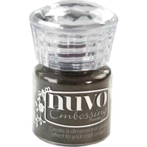 Nuvo Embossing Powder - hot chocolate