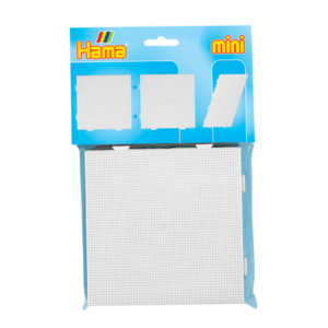 Hama mini piggplate firkant 14x14cm 2pk