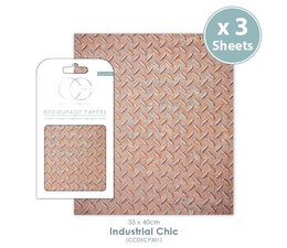 Craft Consortium Industrial Chic Decoupage Papers