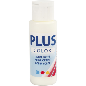 Plus Color hobbymaling 60ml - off white