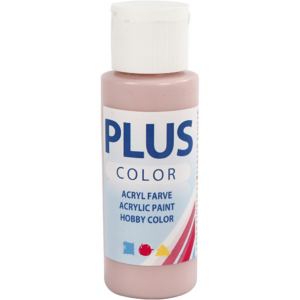 Plus Color hobbymaling 60ml - dusty rose