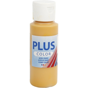 Plus Color hobbymaling 60ml - yellow ochre*