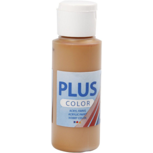 Plus Color hobbymaling 60ml - raw sienna*