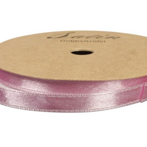 Satinbånd 6mm 10m - lys lilla