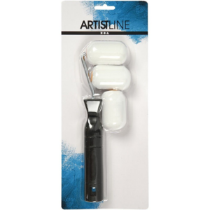 Malerull m/håndtak 5cm - sett