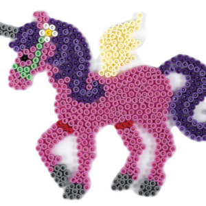 Hama midi piggplate - enhjørning