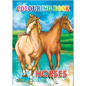 coloring A4 – horses