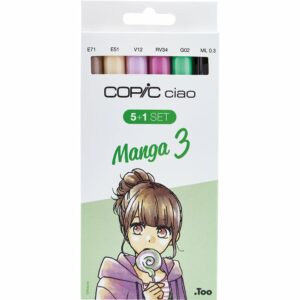 Copic Marker Ciao 5+1 Set – Manga 3
