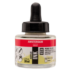 Amsterdam Ink 30ml – 818 Pearl Yellow