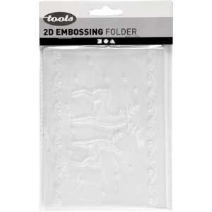 Embossing folder 11x14cm, reinsdyr