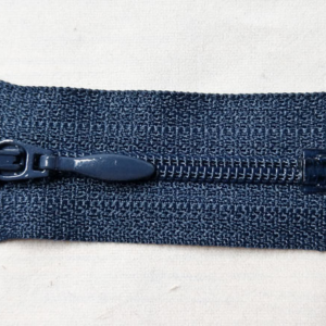 YKK glidelås 4mm spiral, ikke delbar 20cm - marine