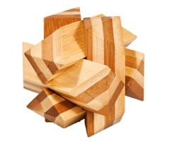 IQ-test bambus - skrå knute