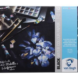 Van Gogh Akvarellblokk Black A3 360g – 12 ark