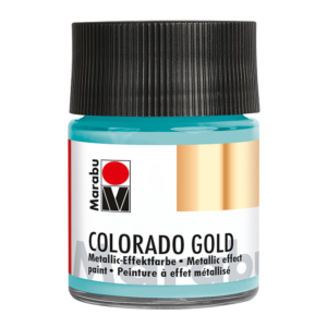 Marabu Colorado Gold 50ml – 758 metallic-turquoise