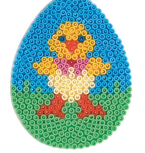 Hama midi piggplate - egg