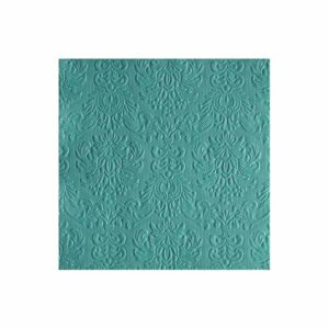 Serviett 25 Elegance Petrol