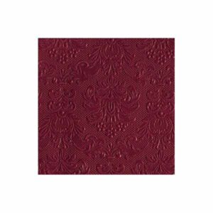 Serviett 25 Elegance Bordeaux