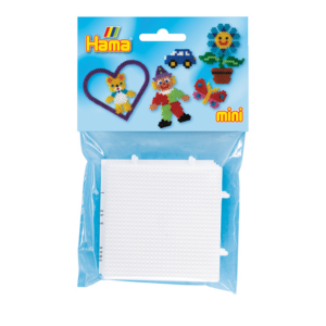 Hama mini piggplate firkant 7x7cm 2pk