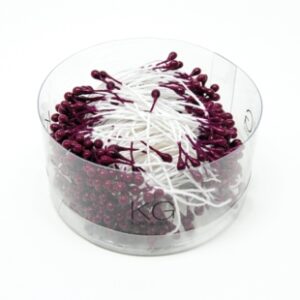 blomsterfrø burgunder