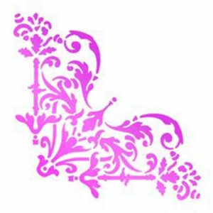 Couture Creations C'est La Vie Hotfoil Stamp Intricate Corner