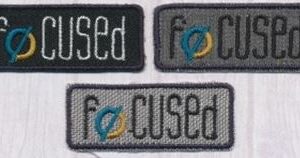 Merkelapper Focused 3stk