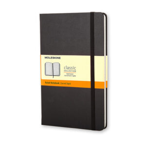 Moleskine Classic Notebook Hard P – Linjert Black