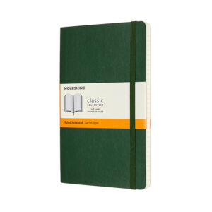 Moleskine Classic Notebook Soft L – Linjert Myrtle Green