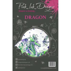 Pink Ink Designs A5 Clear Stamp Set – Dragon