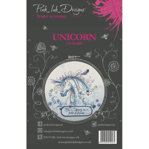 Pink Ink Designs A5 Clear Stamp Set – Unicorn