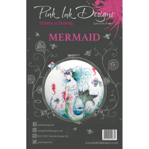 Pink Ink Designs A5 Clear Stamp Set – Mermaid
