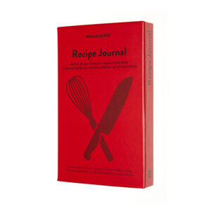 Moleskine Recipe Journal Hard L – Scarlet Red