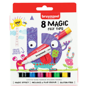 Bruynzeel KIDS – Magic Felt Tips-tusjer
