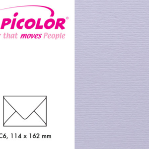 Papicolor konv. C6 - 937 lys lilla 6stk