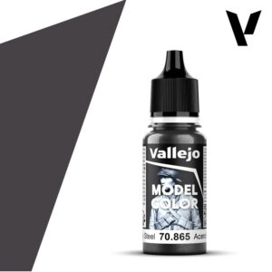 Vallejo Model Color - metallic oily steel