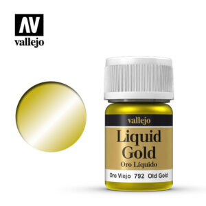 Vallejo Liquid Gold - old gold