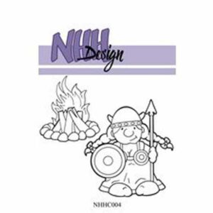 NHH Design Viking Woman Clear Stamps