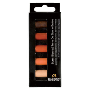 Rembrandt Soft Pastel – Set Burnt Sienna5.5