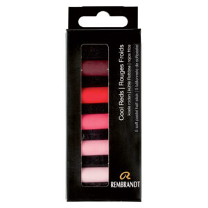 Rembrandt Soft Pastel – Set Cool Red 5.5