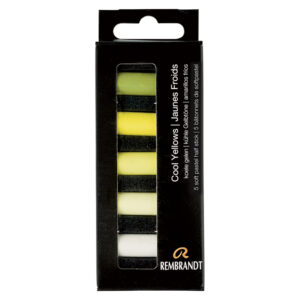 Rembrandt Soft Pastel – Set Cool Yellow 5.5