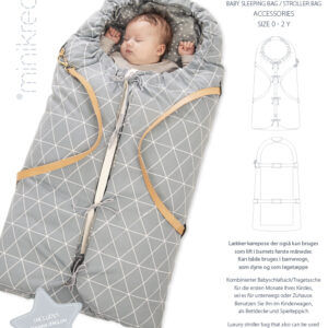 Minikrea papirmønster – Baby Kørepose